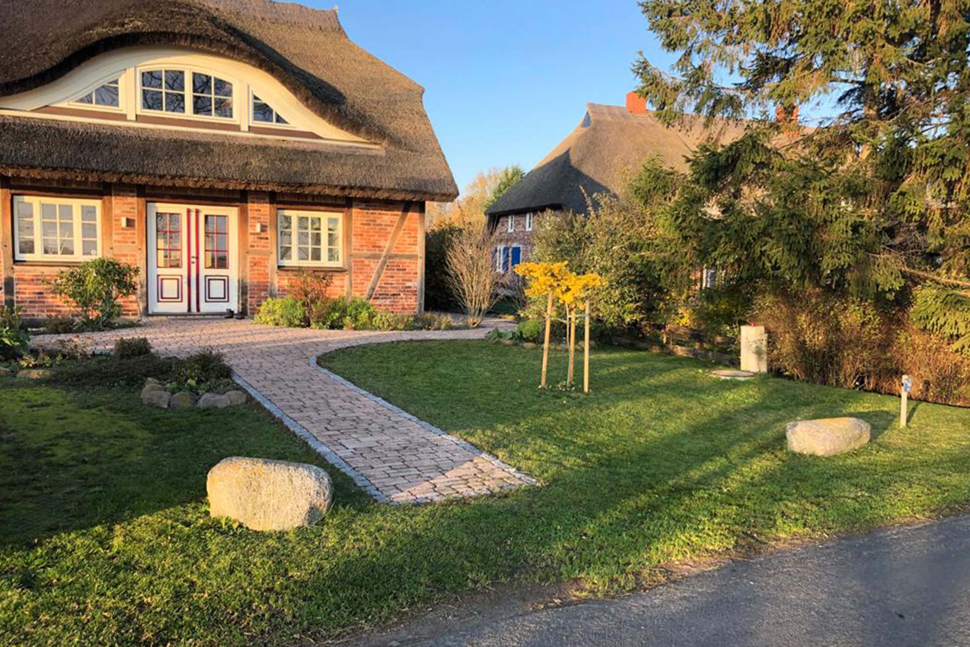 Das Reet In Middelhagen Rugen Domizile